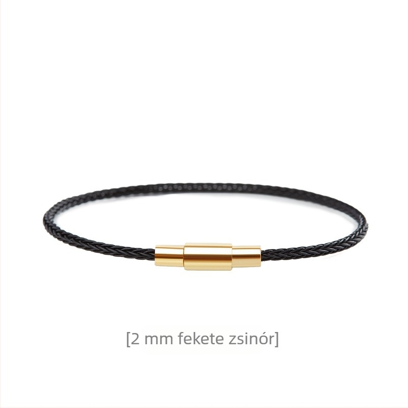 DIY gyöngy karkötő acélszálas zsinórral, állítható, vízálló és tűzálló, kapható több színben és vastagságban