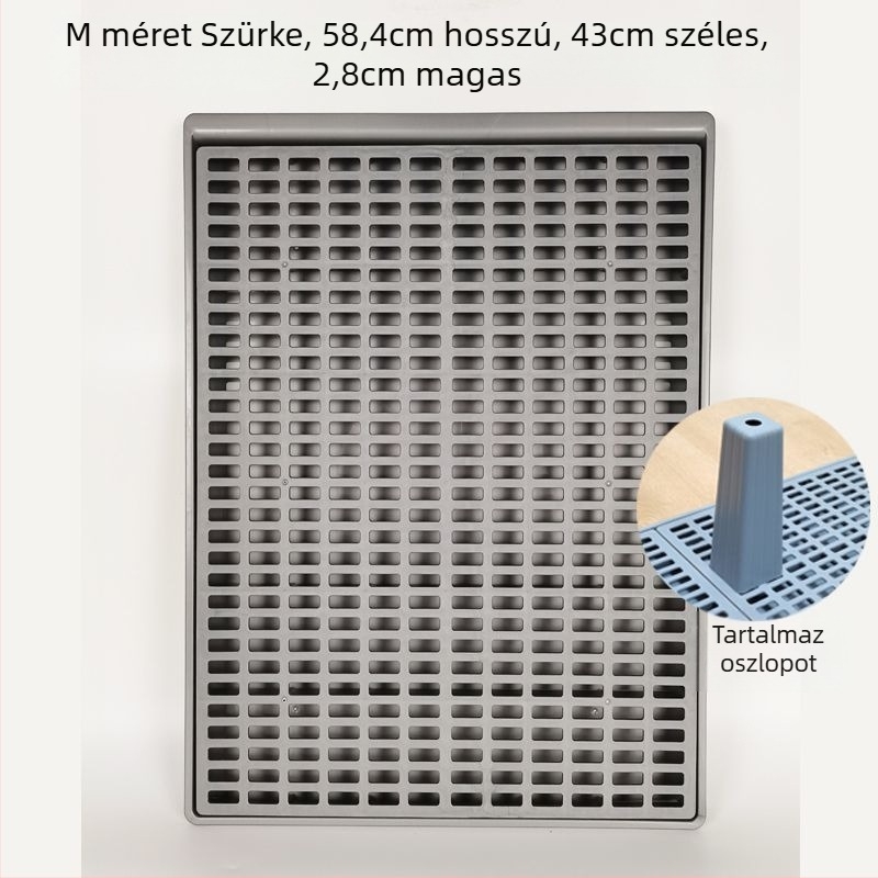Kutya toalette tréning matrac – ABS műanyag, macskaalmok kontroll matrac