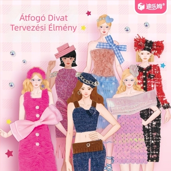 DIY gyerekeknek szóló ruhatervező készlet textilanyagokkal | 7–14 éveseknek | Eredet: Henan tartomány