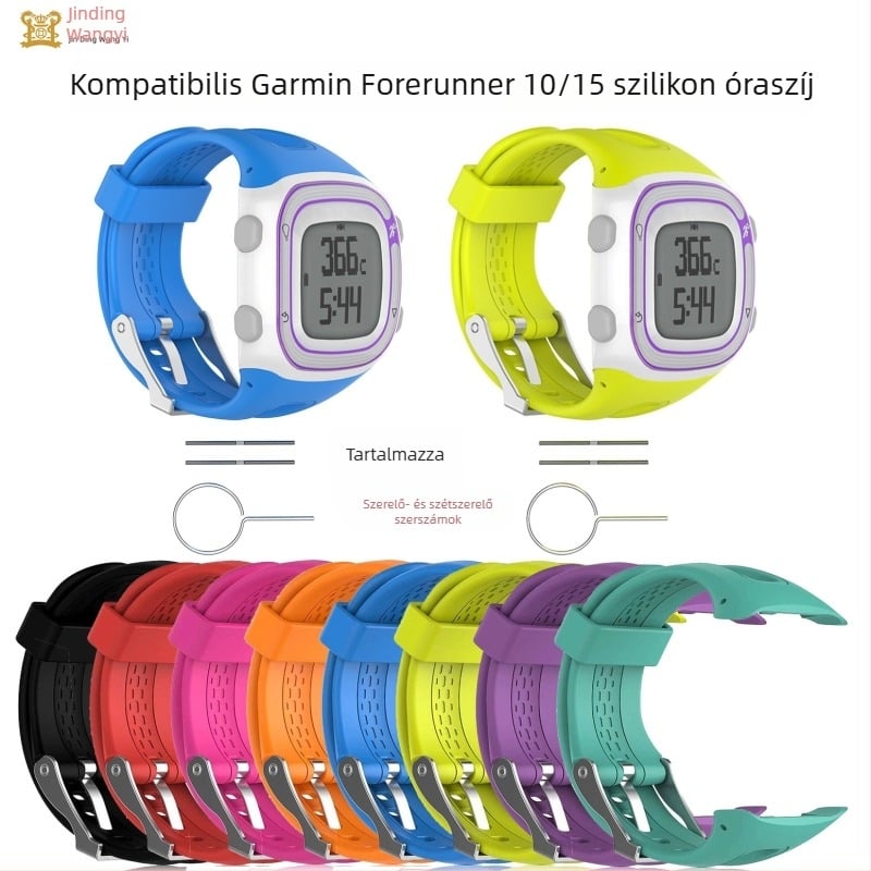 Silikon szíj Garmin Forerunner 10 és 15-höz