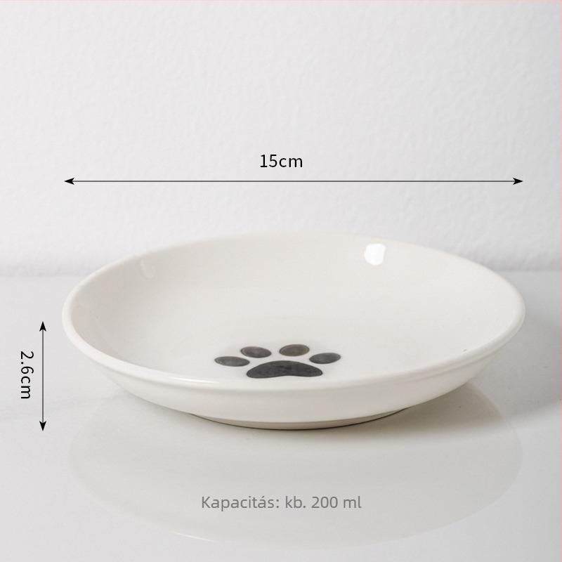 Kerámia macska tál — Comipac, macskák számára, etetéshez