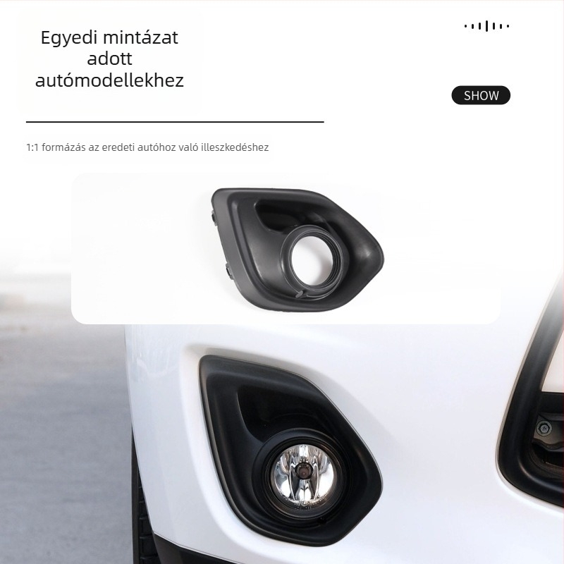 Mitsubishi ASX 2013–2015 ködlámpa keret és elülső lökhárító grilles dekoratív keret, műanyag