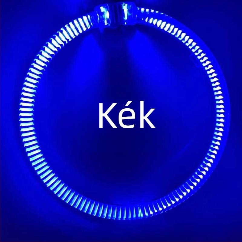 LED angyali szemek autófényszórókhoz, fényvezető gyűrű, 80×95 mm, dekoratív gyűrű, 2 vezeték