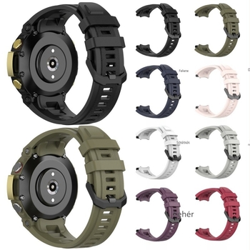 Szilikon óraszíj Amazfit T-Rex 2-höz (Huami T-Rex2), kompatibilis a Tyrannosaurus Rex 2. generációval