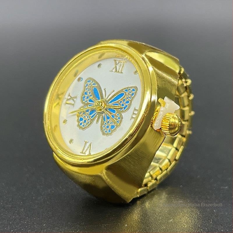 Gyűrűs óra – Kvarc SL68; Szíj: rozsdamentes acél; Tok: ötvözet; Vízállóság: Nem vízálló