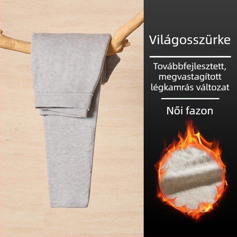 100% ausztrál gyapjú termikus alsónadrág, magas derekú, vastag, meleg – 2025 tél