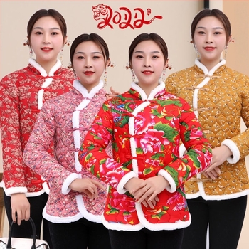 Pamut töltésű kabát – Silk-pamut töltés, Chenille anyag, Fő anyag: Spandex, Ultra-short hossz, Polo gallér prémmel