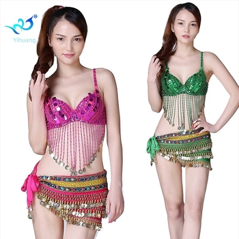 Éjszakai klub táncruha: szegecselt bikini színpadi jelmez pole dance-hez, fő anyag poliészter szál, másodlagos anyag pamut, 95%+ fő anyag tartalom, őszi 2023.