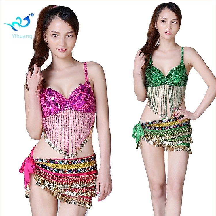 Éjszakai klub táncruha: szegecselt bikini színpadi jelmez pole dance-hez, fő anyag poliészter szál, másodlagos anyag pamut, 95%+ fő anyag tartalom, őszi 2023.