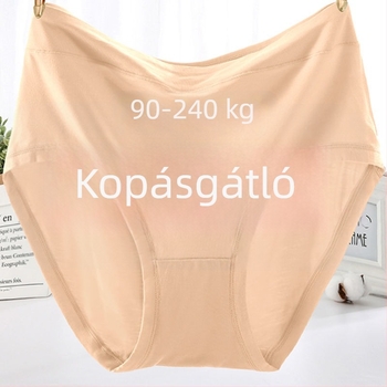 Modal anyagú plusz méretű női alsónemű, magas derekú, hasformázó