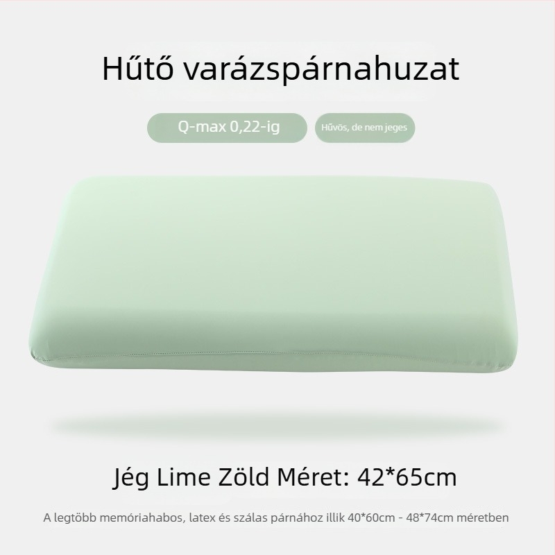 Drizzle latex párnahuzat, hűsítő érzet, rugalmas, 90% nylon