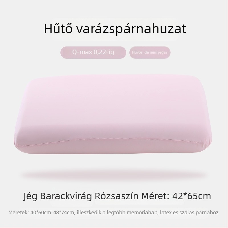 Drizzle latex párnahuzat, hűsítő érzet, rugalmas, 90% nylon