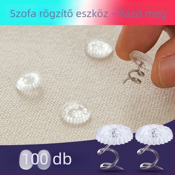 Univerzális kanapé párna rögzítő – Anti-slip csipesz PP + rozsdamentes acél, mindennapi stílus, utazási tárolás