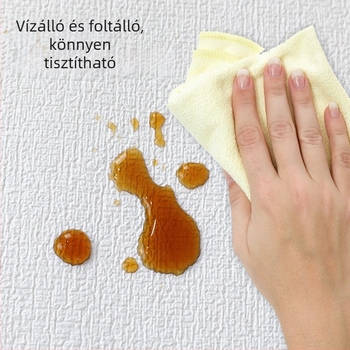 3D öntapadós habtapéta falra, vízálló és nedvességálló, penészmentes, dekoratív háttér az óvodába, egyszínű