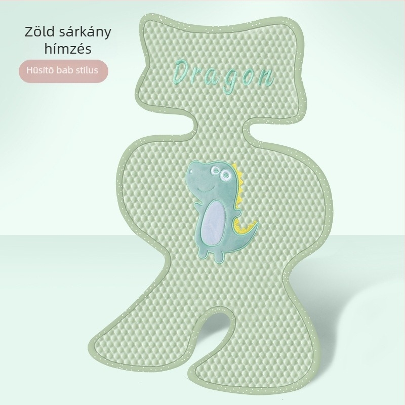 Baba babakocsi hűtő matrac – Cool Beans anyag, 0–3 éveseknek, egyrészes kivitel