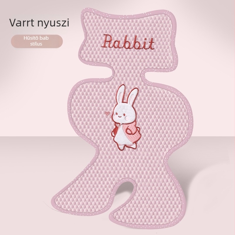 Baba babakocsi hűtő matrac – Cool Beans anyag, 0–3 éveseknek, egyrészes kivitel