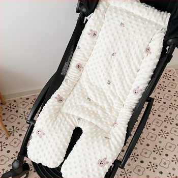 Beth Mei babakocsi párna bean velvet anyagból • babának • kategória: párna