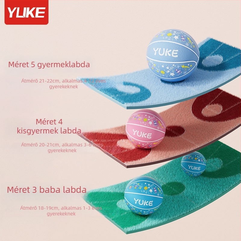 Yuke gumis kosárlabda gyerekeknek – edzéslabda, gyerekeknek, kosárlabda kategória