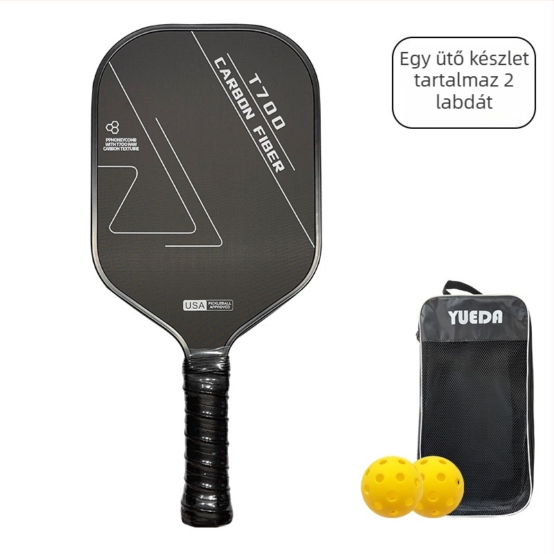Pickleball ütő versenykategóriás – T700 szénszálas, matt felület, súly 235 g, márka Meichang Sporting Goods