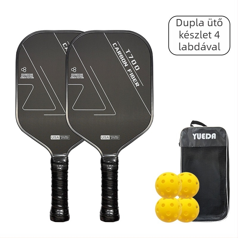 Pickleball ütő versenykategóriás – T700 szénszálas, matt felület, súly 235 g, márka Meichang Sporting Goods