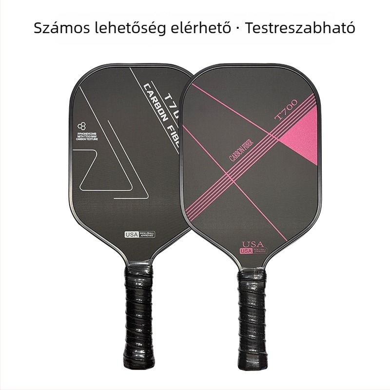 Pickleball ütő versenykategóriás – T700 szénszálas, matt felület, súly 235 g, márka Meichang Sporting Goods