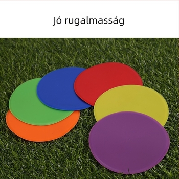 Gumírozott jelölő korong futball-edzéshez, Neli márkájú edzőeszköz futballhoz, kosárlabdához és röplabdához