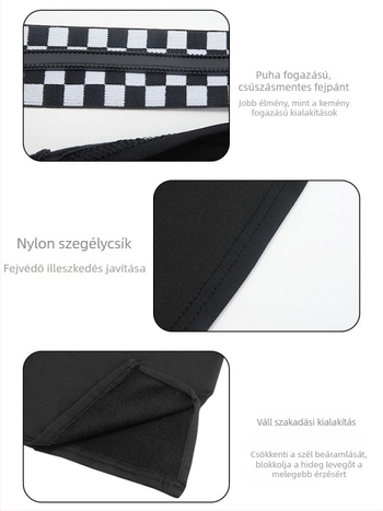 Kerékpáros maszk, uniszex, vízálló anyag, Ruiqi márka