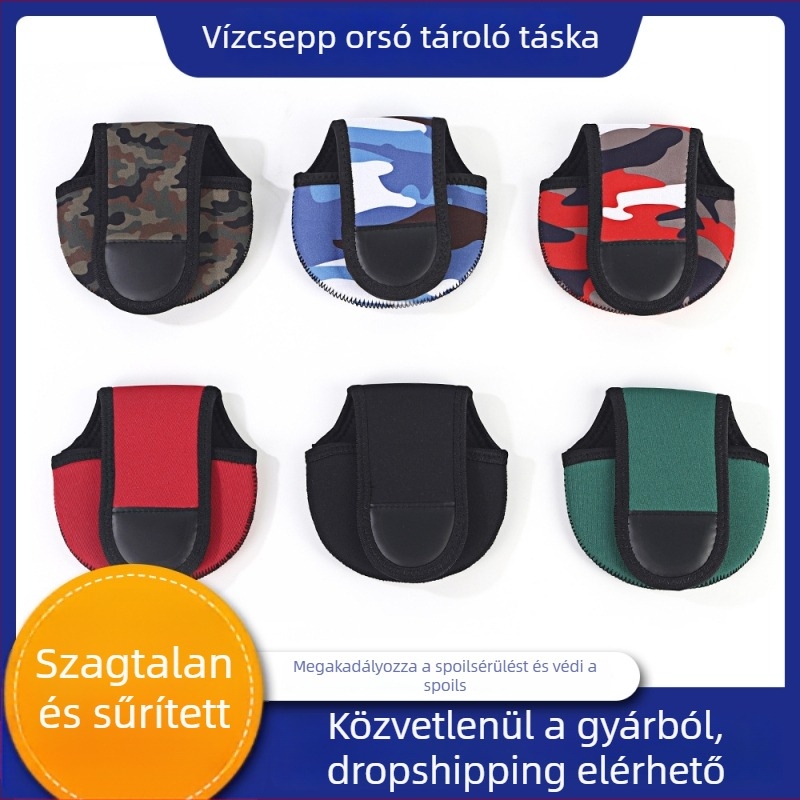 Vízálló és porálló védőtok orsóhoz és horgászfelszerelés tároló táska