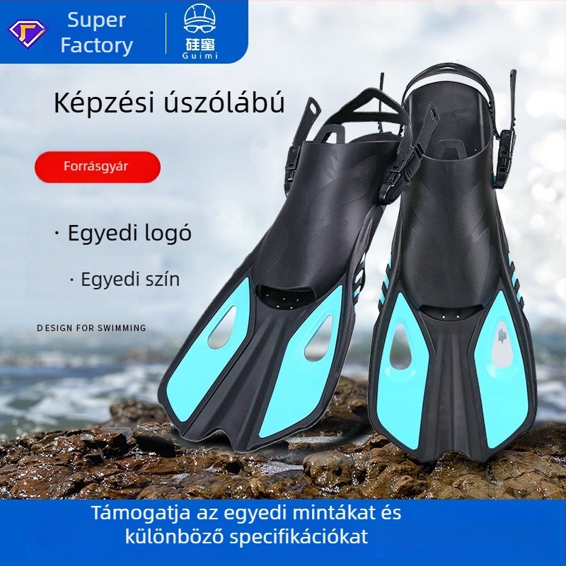Szilikon úszóuszony snorkelezéshez – állítható, testre szabható felnőtteknek