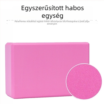 Jóga blokk 120 g, Yoga Cat, sima felület, jóga kiegészítő