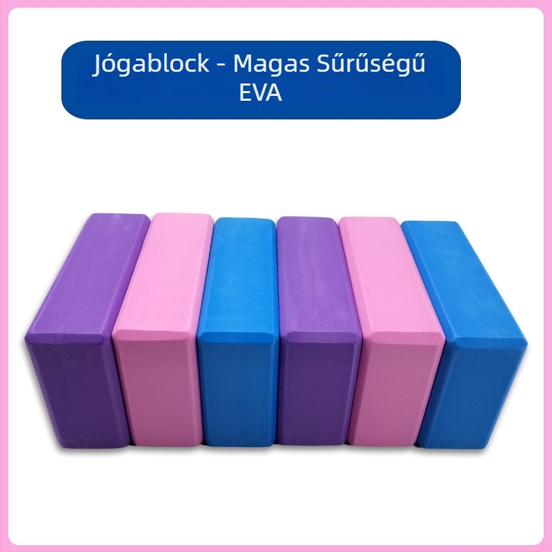 Jóga blokk 120 g, Yoga Cat, sima felület, jóga kiegészítő