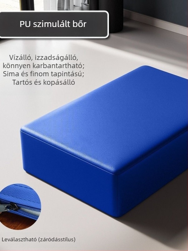 PU jóga blokk a lábak nyújtásához, 2 kg, 5 cm vastagság, Xin Energy