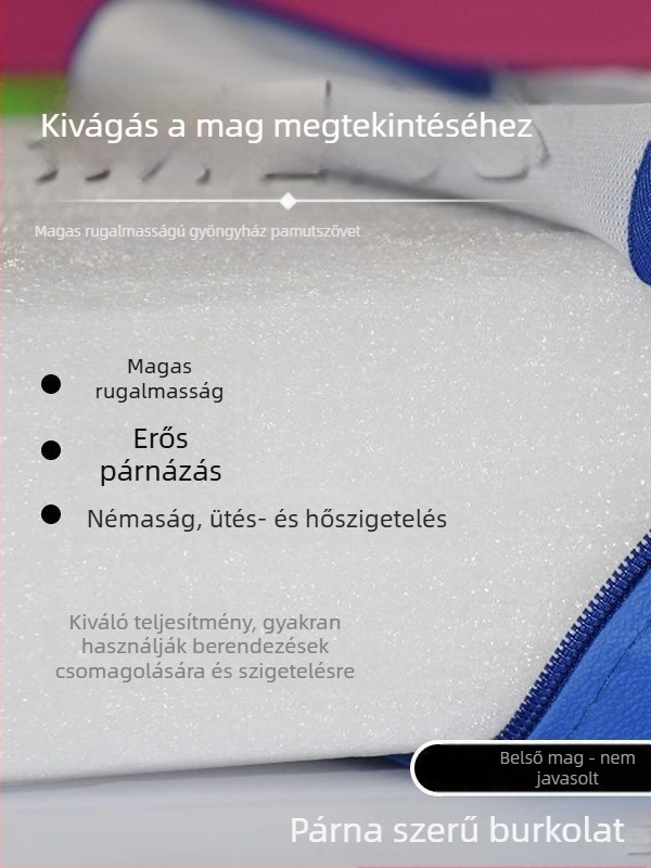 PU jóga blokk a lábak nyújtásához, 2 kg, 5 cm vastagság, Xin Energy