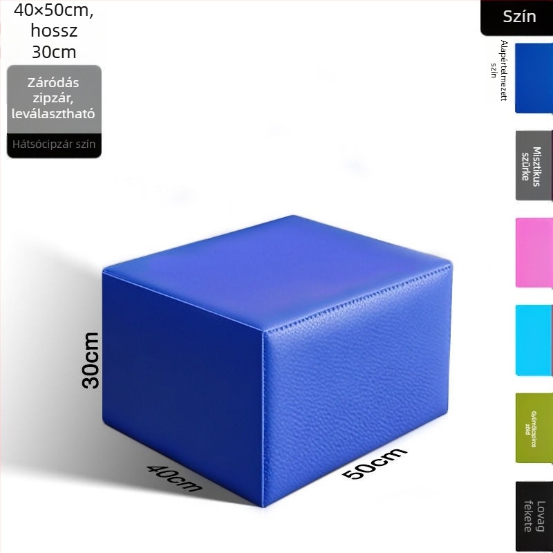 PU jóga blokk a lábak nyújtásához, 2 kg, 5 cm vastagság, Xin Energy