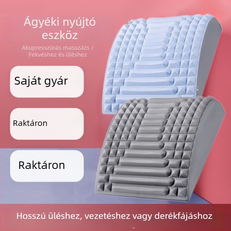 Lumbális- és deréktáji nyújtó pánt a gerinc egyenesítéséért - EVA jóga kiegészítő, Cool Sino-US, jóga segédeszköz