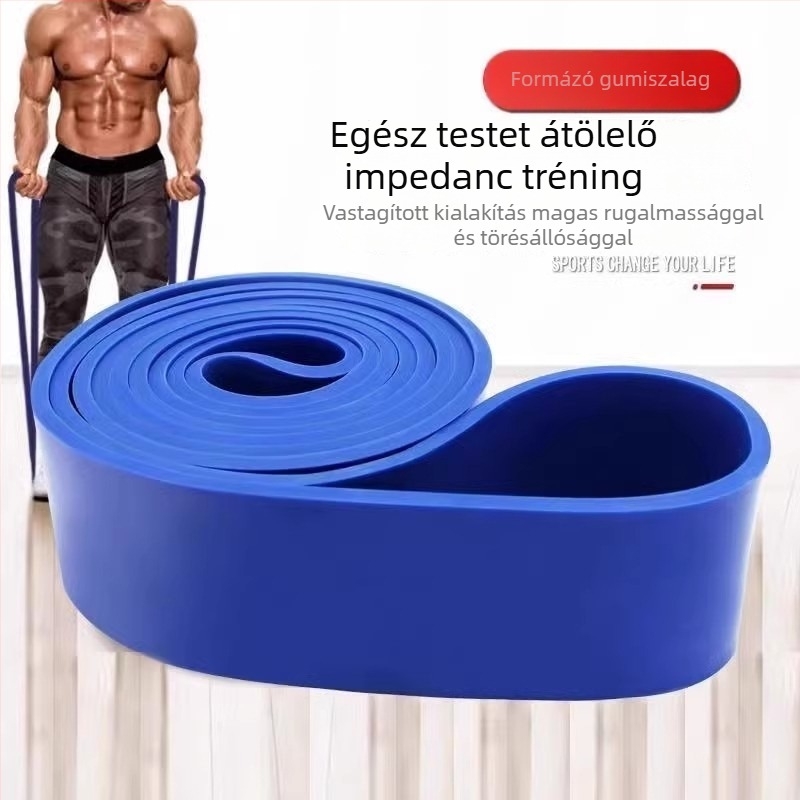 Nothing 002 TPE ellenállás szalag guggolásgyűrűvel és jóga elasztikus szalaggal, csípőemelés, robbanó erő