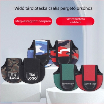 Merülő anyagból készült orsóvédő tok műcsalikhoz, ütés- és karcolásálló