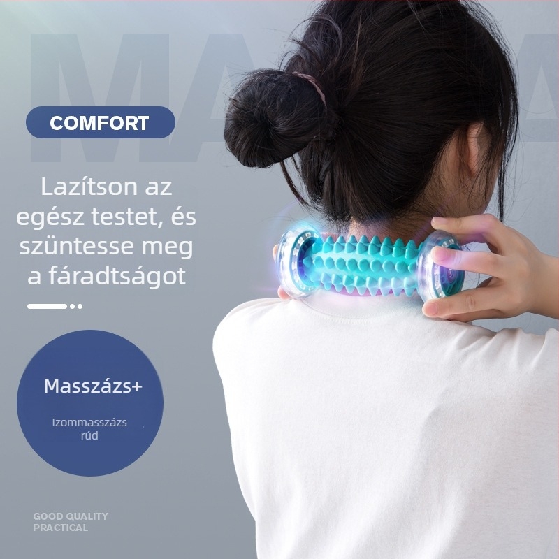 Kéz- és láb masszírozó kerek, 17×7 cm, 350 g, Yiwu eredetű, nyomtatott logó, testreszabható