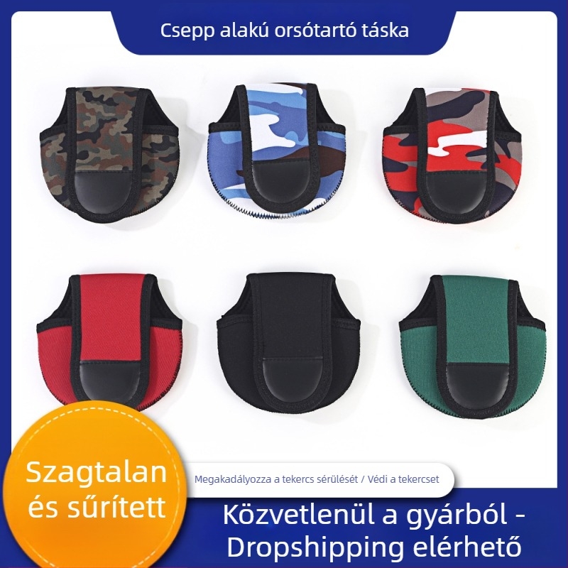 Merülő anyagból készült orsó tároló táska – védőtok halászati orsókhoz