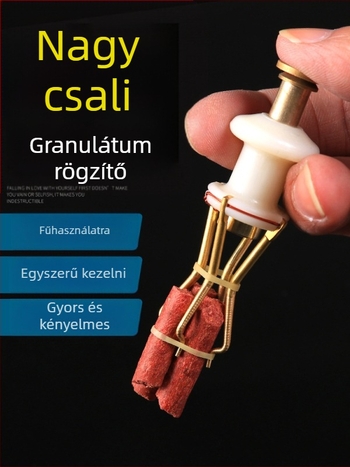 Csali-klipek horgászathoz – háromrészes dizájn (Márka Huansheng; Anyag: rozsdamentes acél)