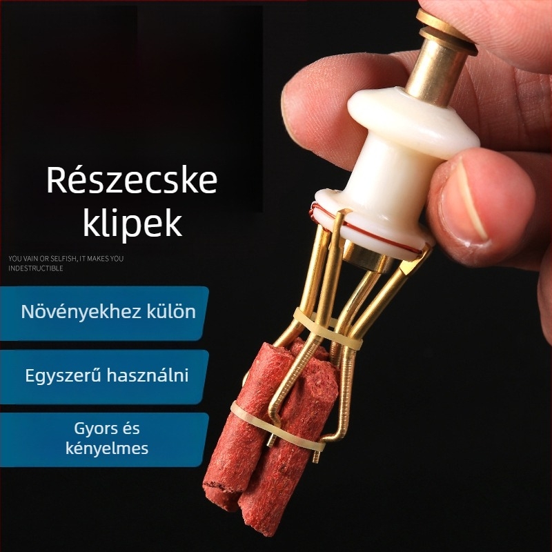 Csali-klipek horgászathoz – háromrészes dizájn (Márka Huansheng; Anyag: rozsdamentes acél)