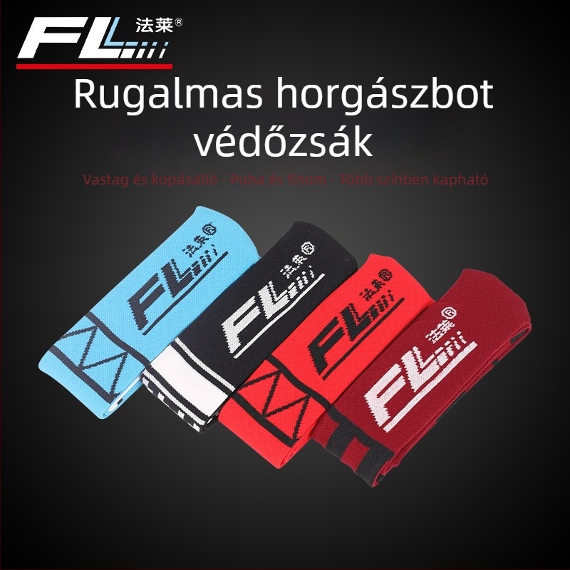 Falai horgászbot táska – rugalmas, kihúzható – hosszú és többtagú botokhoz, színes tok