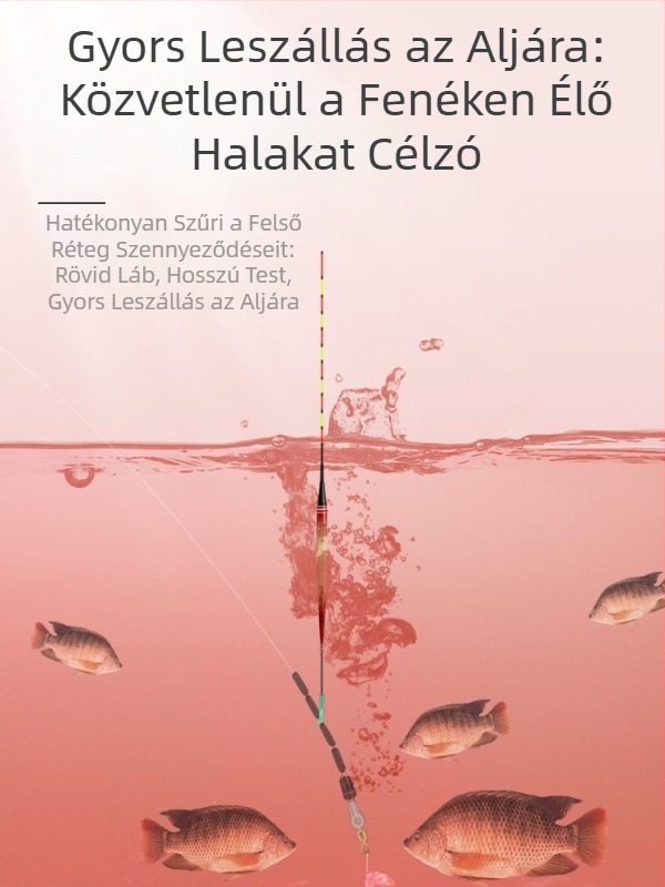 Elektronikus nádúszó burkolattal, rövid lábakkal és hosszú testtel, színváltó érzékelővel, fényes farokkal, robbanásbiztos, nappal és éjszaka használható