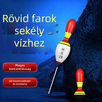 Vertikális sodrású úszó, rövid farok, nano anyag, Speckled fish