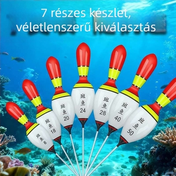 Vertikális sodrású úszó, rövid farok, nano anyag, Speckled fish