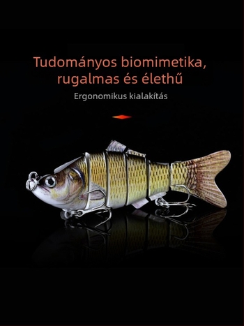 Legend of Fish Hunting csalétek | ABS anyag • három kampós horog • Dyneema csatlakozás • Kínai származás