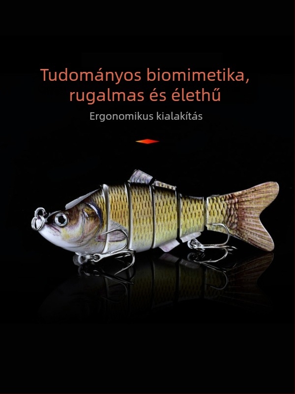 Legend of Fish Hunting csalétek | ABS anyag • három kampós horog • Dyneema csatlakozás • Kínai származás