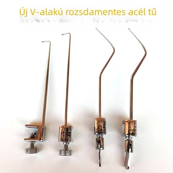 Huiyu Pavilion V-alakú rozsdamentes acél horgász kihúzóeszköz – horgásztartozék