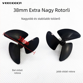 Csónakhoz szóló DC motor - Magas teljesítmény, Nagy sebesség, Vízálló tömítés (12-24V; anyaga: fém tiszta réz mozgó alkatrészekkel; licencelt magáncímke: Igen)