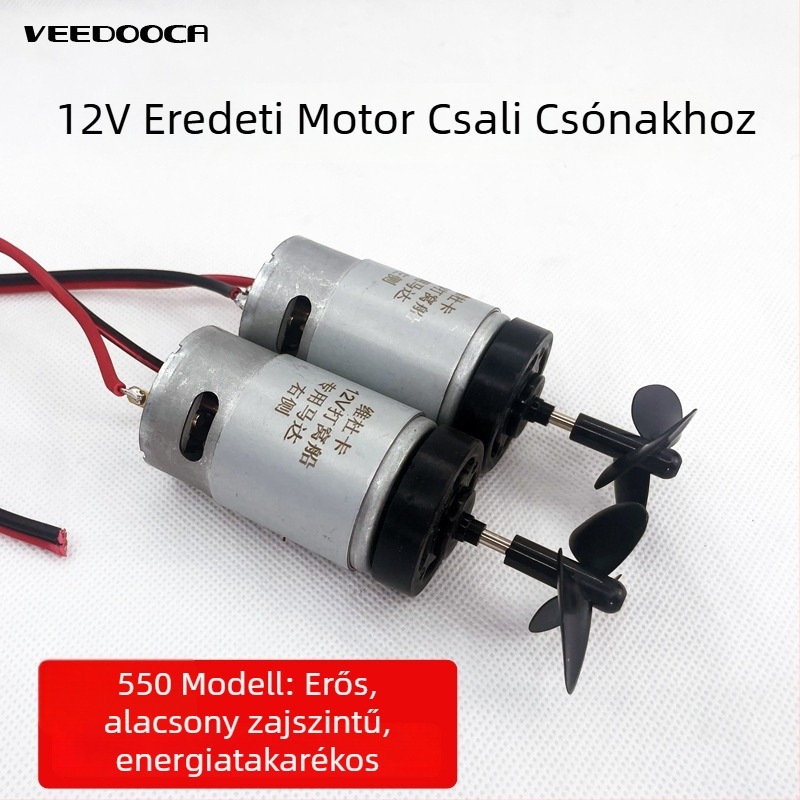 Csónakhoz szóló DC motor - Magas teljesítmény, Nagy sebesség, Vízálló tömítés (12-24V; anyaga: fém tiszta réz mozgó alkatrészekkel; licencelt magáncímke: Igen)